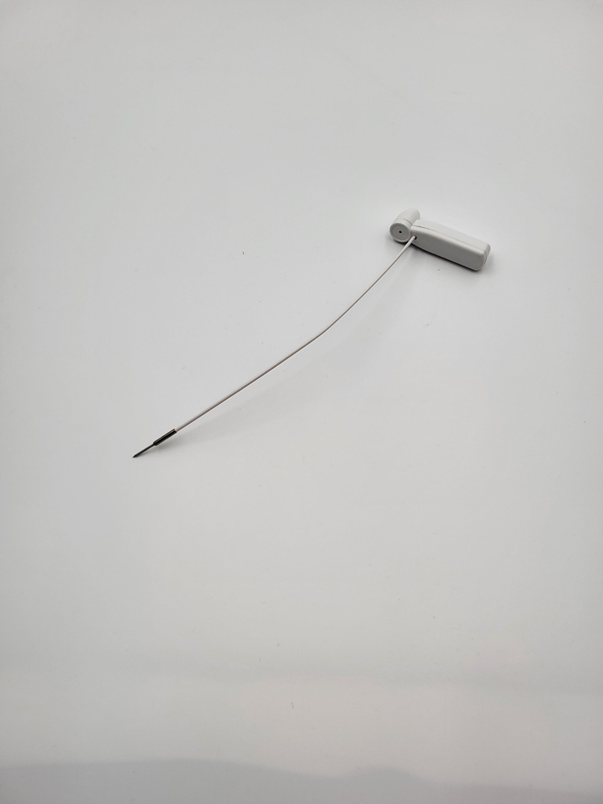 Pencil Tag RF med integreret wire 20 cm hvid